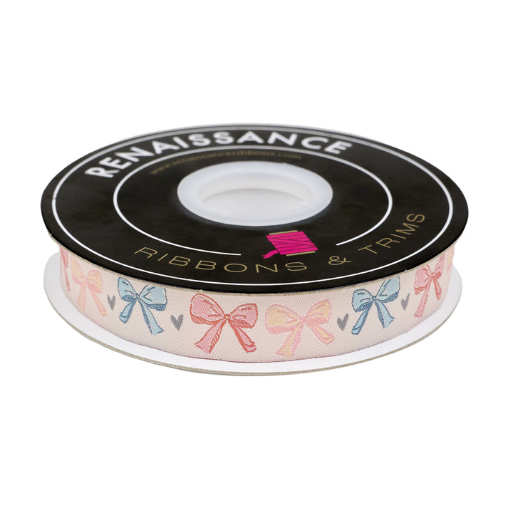 Mademoiselle - Tied Together - 7/8" width - by Patty Basemi - 15 Yard Spool