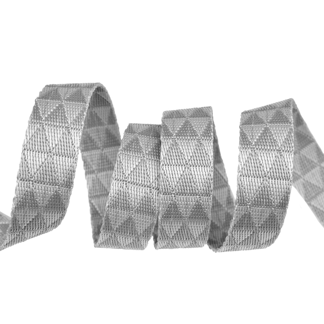 Graywork - Kinda Shady in Whisper WEBBING - 1" width - by Tula Pink - 16 Yard Spool