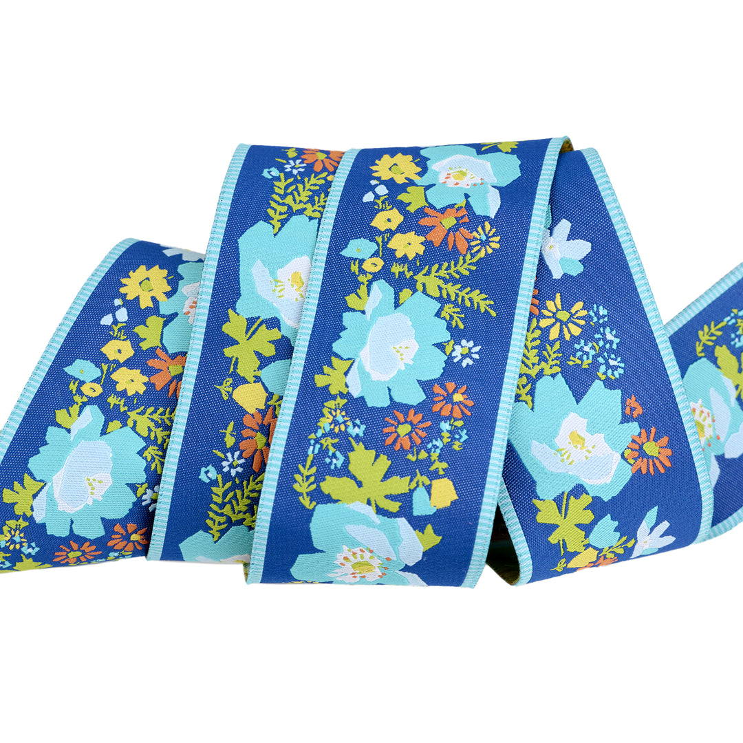 Paper Hamlet - Floral Border 2" - by Cathe Holden - 15 Yard Spool