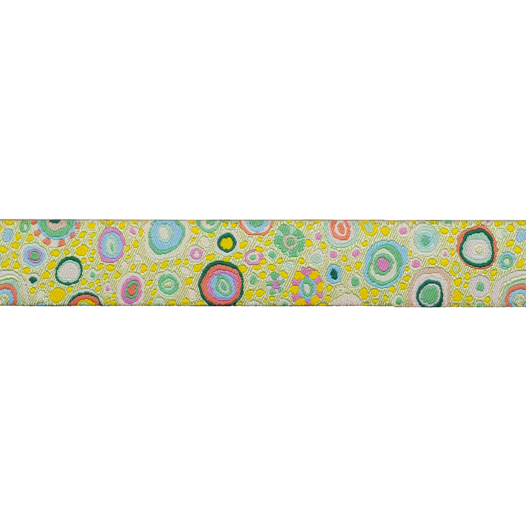 Roman Glass in Leafy - 1-1/2" width - Kaffe Classics 2024 - 15 Yard Spool