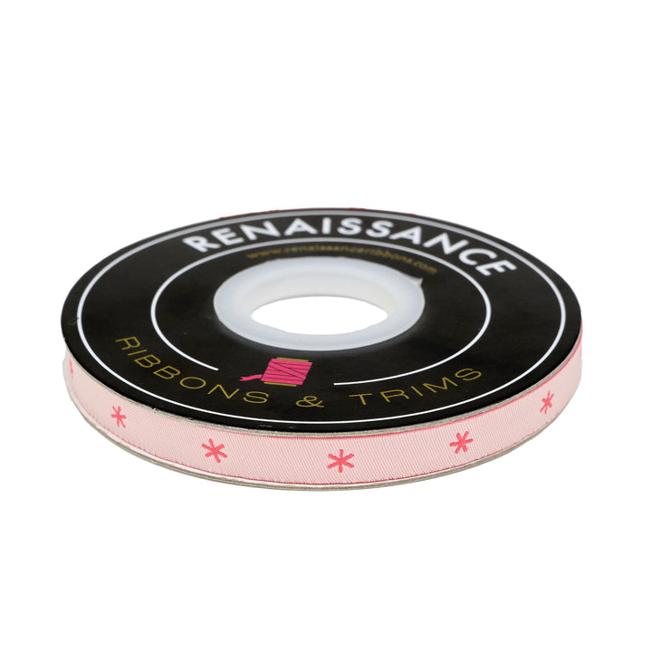 Hearts and Sparks - Spark in Hot Pink 3/8" - by Melody Miller - 15 Yard Spool