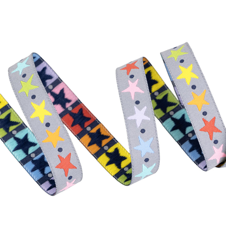 Meowter Space - Twinkle - 5/8" width - by Pammie Jane - 15 Yard Spool