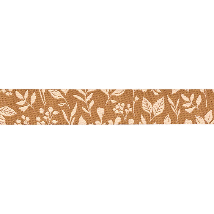 Montana Bloom - Boho Springs in Orange - 7/8" width - by Cate and Rainn - 15 Yard Spool