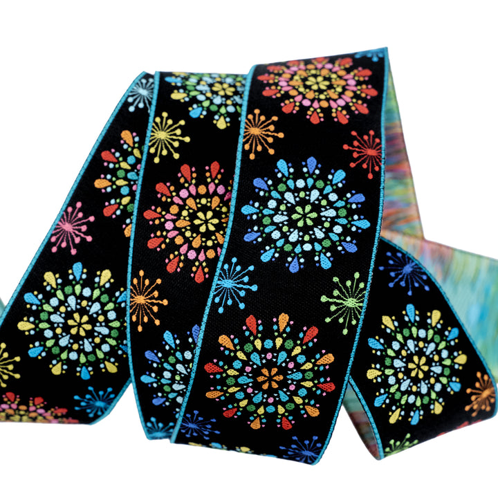 Wings of Wonder - Wonder in Black - 1-1/4" width - by Sue Penn - 15 Yard Spool