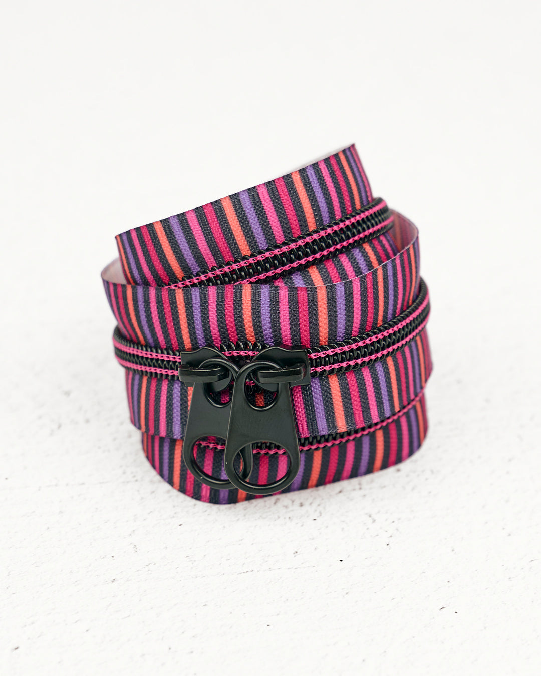 Sunbaked Stripe - Handbag Zipper - Renaissance Ribbons