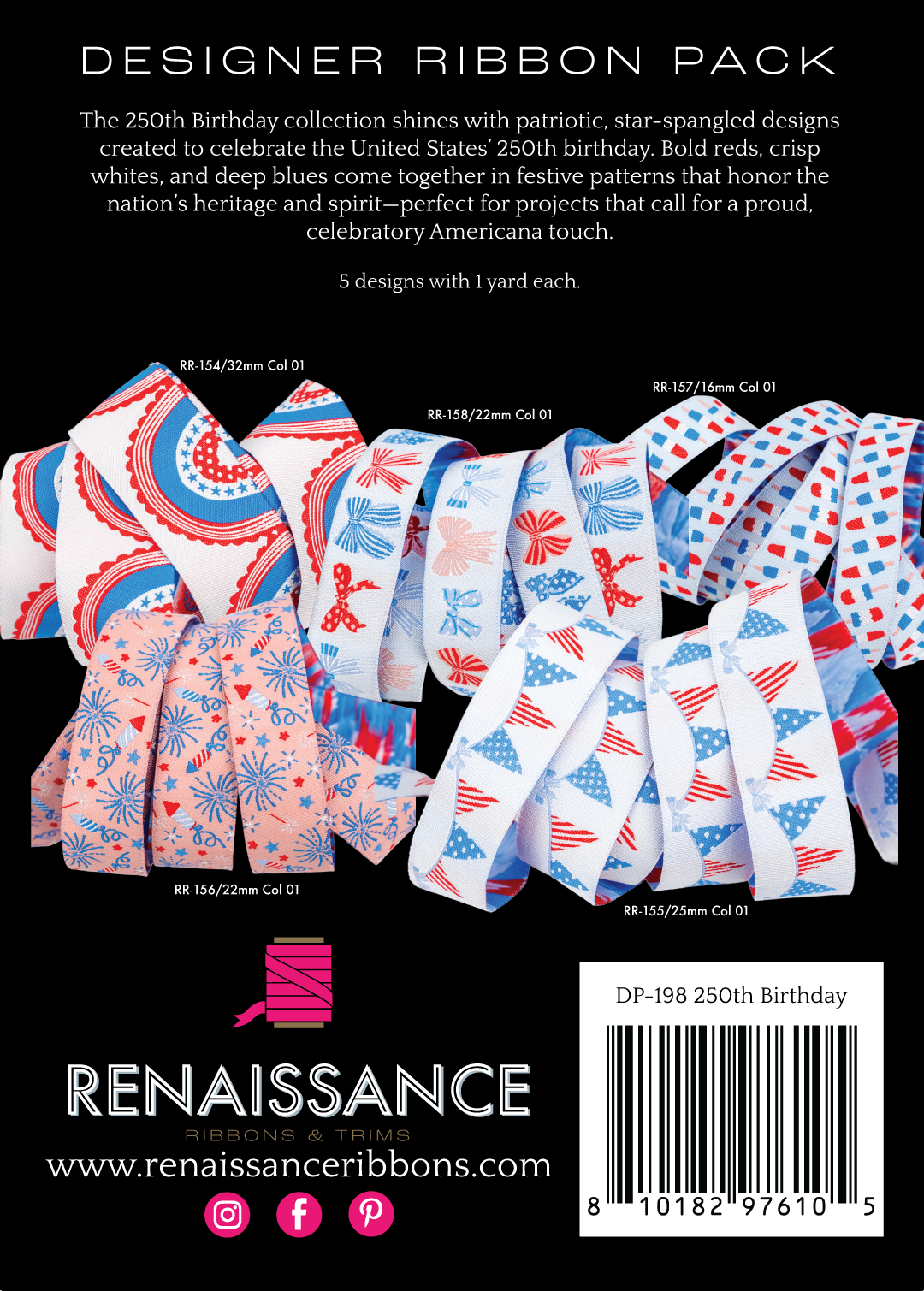 250th Birthday - Designer Pack - PRO 3 PACK