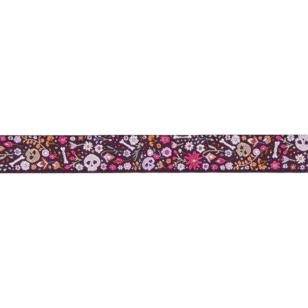 Enshadow - Graveyard in Plum - 5/8" width - by Katarina Roccella - 15 Yard Spool