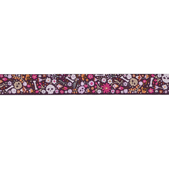 Enshadow - Graveyard in Plum - 5/8" width - by Katarina Roccella - 15 Yard Spool