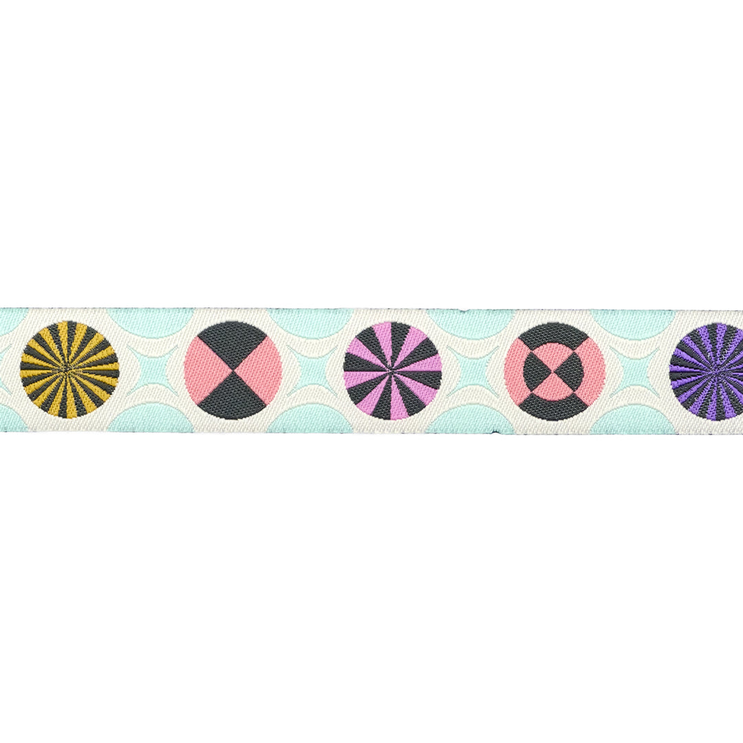 Prince Charming Deja Vu - Taffy in Sugar Rush - 7/8" width - by Tula Pink - 15 Yard Spool