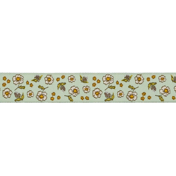 Celestial Garden - Ditsy Floral - 7/8" width - by Alexandra Bordallo - 15 Yard Spool
