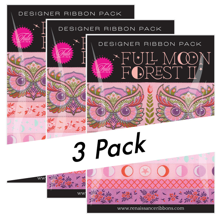 Tula Pink - Full Moon Forest II Designer Pack - Honey - PRO 3 PACK