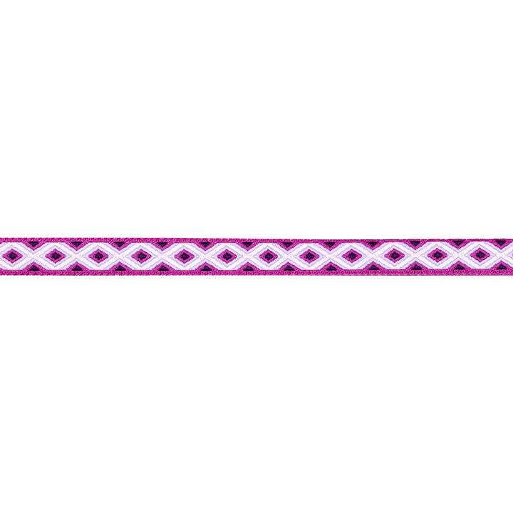 Floral Reef - Lighthouse Windows in Ultraviolet - 3/8" width - by Tula Pink - 15 Yard Spool