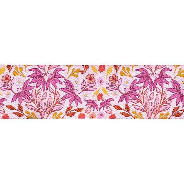 Sunset Cottage - Sunset Meadow in Pink - 1-1/2" width - by Stephanie Organes - 15 Yard Spool
