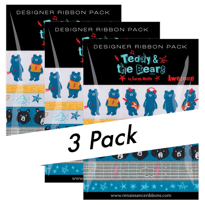 Teddy and the Bears AWESOME Designer Pack PRO 3 PACK