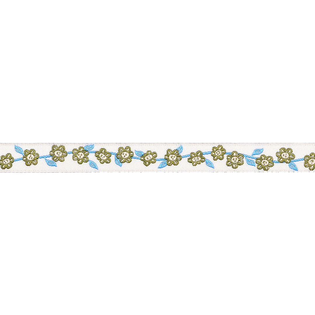 Hello Alice - Chatty Garden - 1/2" width - by Sarah Watts - 15 Yard Spool