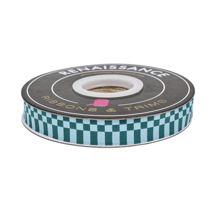 Ramble - Checkerboard - 5/8" width - by Tara Faughnan - 15 Yard Spool