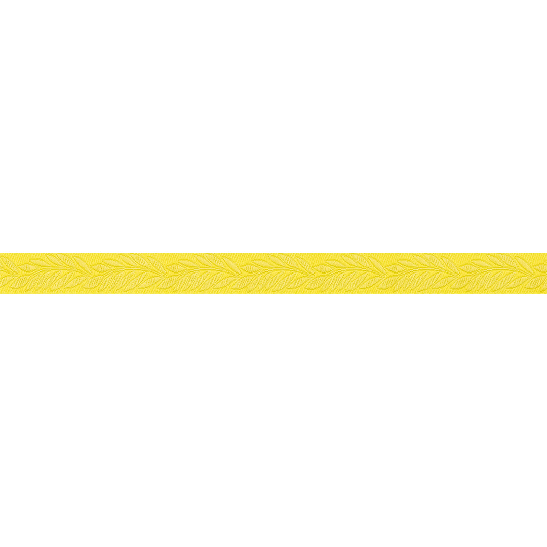 Foliage - Foliage in Lemon - 3/8" width - by Sally Kelly - 15 Yard Spool