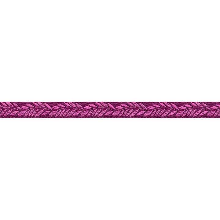 Foliage - Foliage in Plum - 3/8" width - by Sally Kelly - 15 Yard Spool