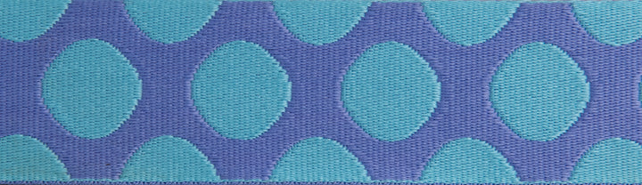 Down to Earth - Dot Webbing in Blurple 1-1/2" - by Tula Pink - 16 Yard Spool (Preorder)