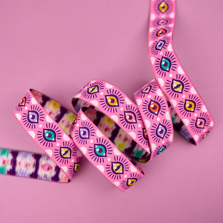 Legendary - Visionary in Sugarplum - 7/8" width - by Tula Pink - 15 Yard Spool (Preorder)