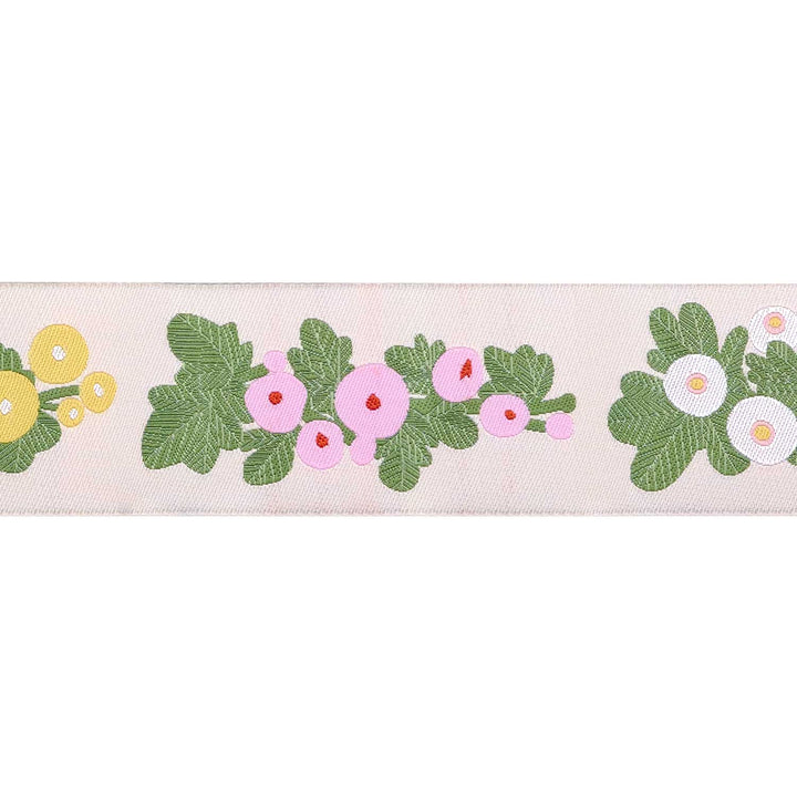 Love Letter - Hollyhock in Peach 1-1/2" - by Lizzy House - 15 Yard Spool