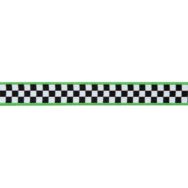 Checkerboard/ green edges-Mary Engelbreit -5/8"