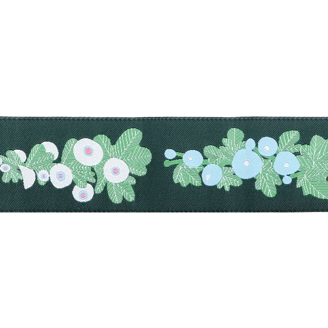 Love Letter - Hollyhock in Green 1-1/2" - by Lizzy House - 15 Yard Spool