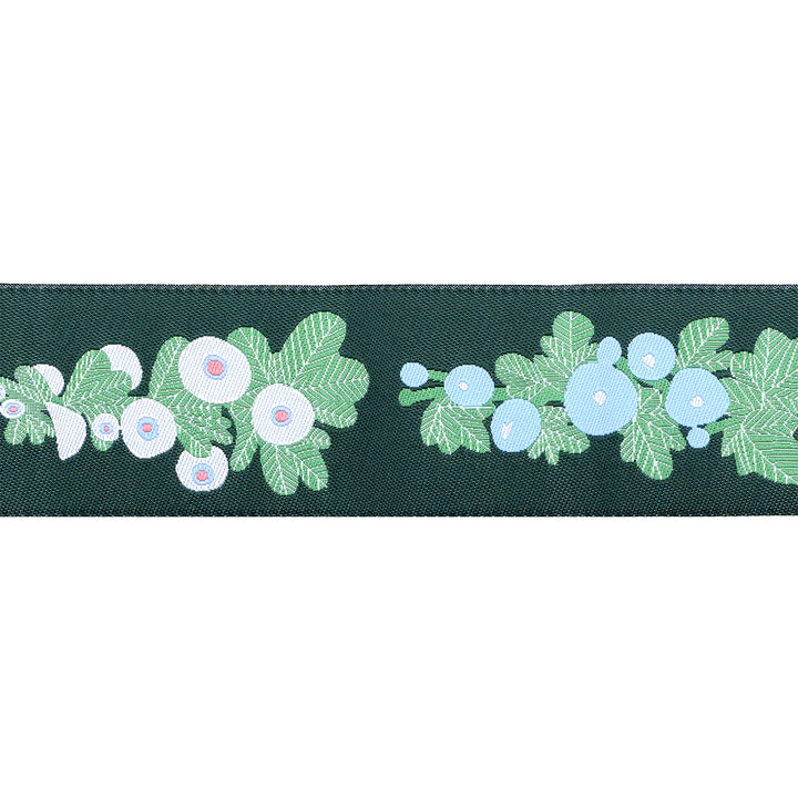 Love Letter - Hollyhock in Green 1-1/2" - by Lizzy House - 15 Yard Spool