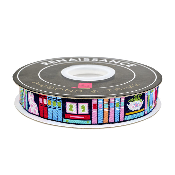 Market Days - Bookshelf Treasures - 7/8" width - by Stacy Peterson - 15 Yard Spool