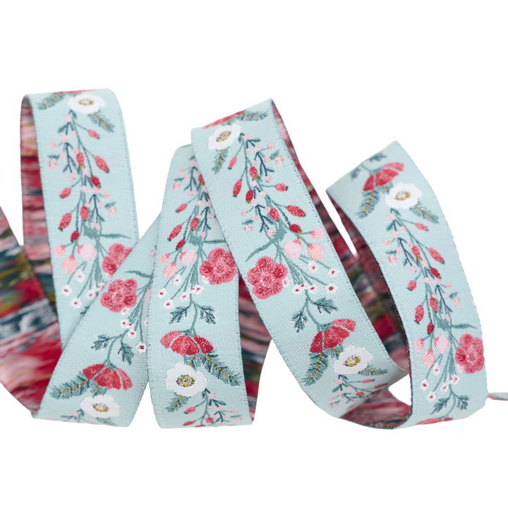 Adventale - Merriment Flora - 7/8" width - by Katarina Roccella - 15 Yard Spool