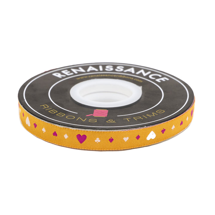 Hello Alice - Suits - 1/2" width - by Sarah Watts - 15 Yard Spool