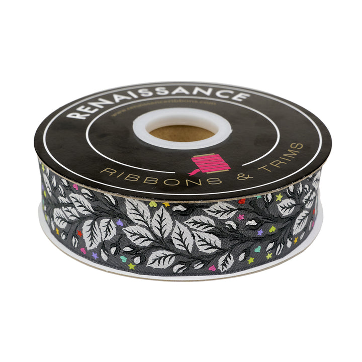 Graywork - Birthmark in Shadow - 1-1/2" width - by Tula Pink - 15 Yard Spool