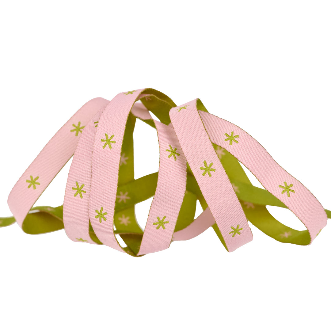 Hearts and Sparks - Spark in Grass 3/8" - by Melody Miller - 15 Yard Spool