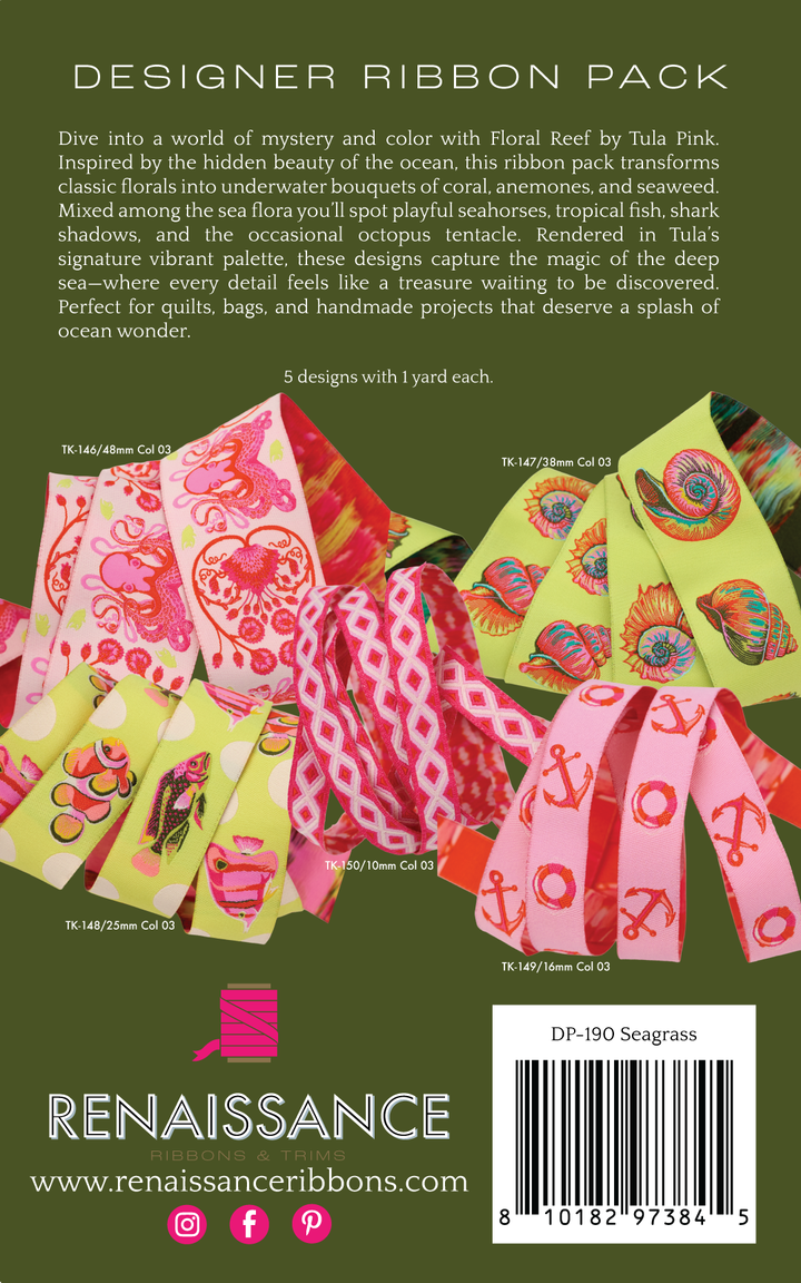 Floral Reef - Seagrass - Designer Pack - PRO 3 PACK