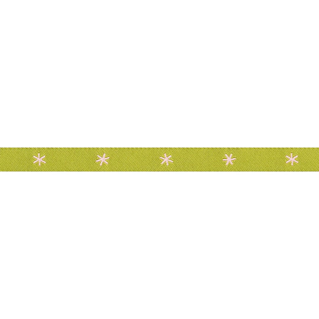Hearts and Sparks - Spark in Grass 3/8" - by Melody Miller - 15 Yard Spool