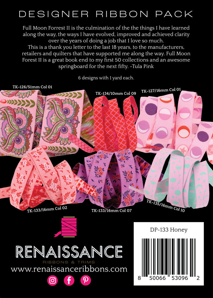 Tula Pink - Full Moon Forest II Designer Pack - Honey - PRO 3 PACK