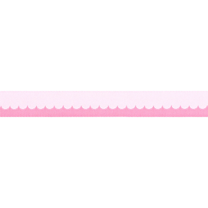 Love Notes - Scallop - 5/8" width - by Renaissance Ribbons - 15 Yard Spool