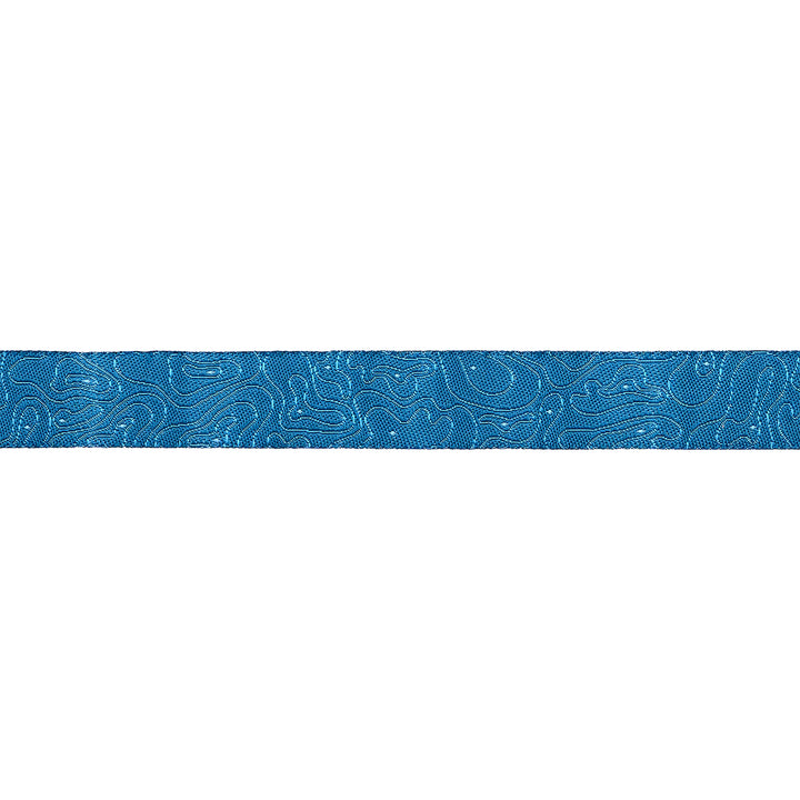 High Flight - Topography in Vintage Blue - 5/8" width - by Sarah Thomas - 15 Yard Spool