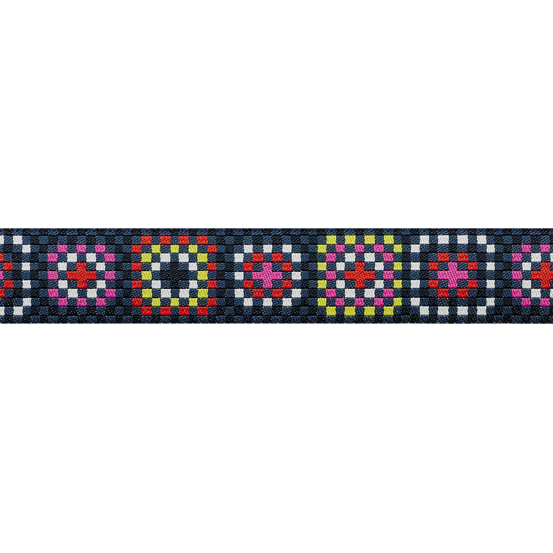 Catnap - Granny Square in Black - 7/8" width - by Alexia Abegg -  15 Yard Spool