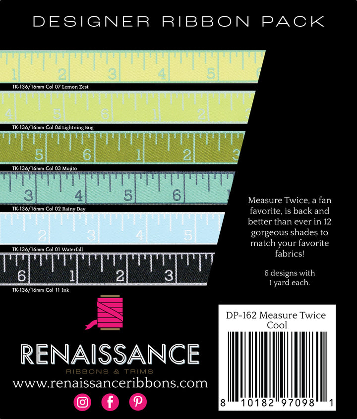 Measure Twice - Cool - Designer Pack - Pro 3 Pack