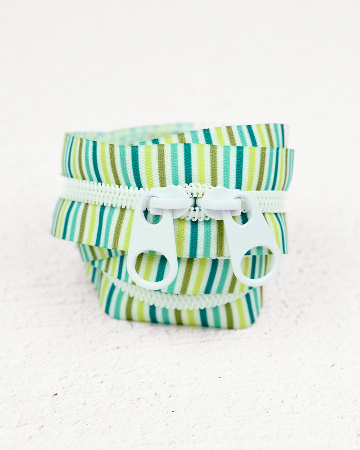 Coastal Glow - Handbag Zipper - Renaissance Ribbons