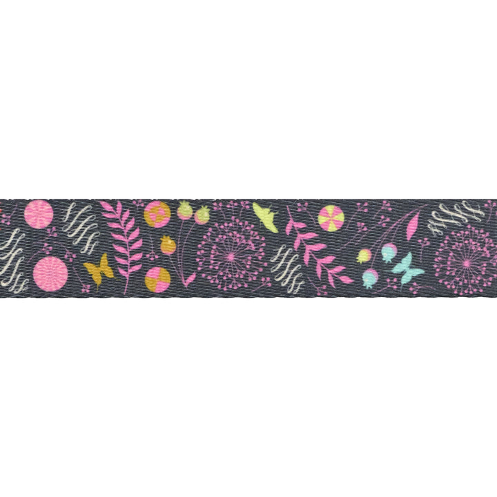 Prince Charming Deja Vu - Dandelion WEBBING - 1" width - by Tula Pink - 16 Yard Spool