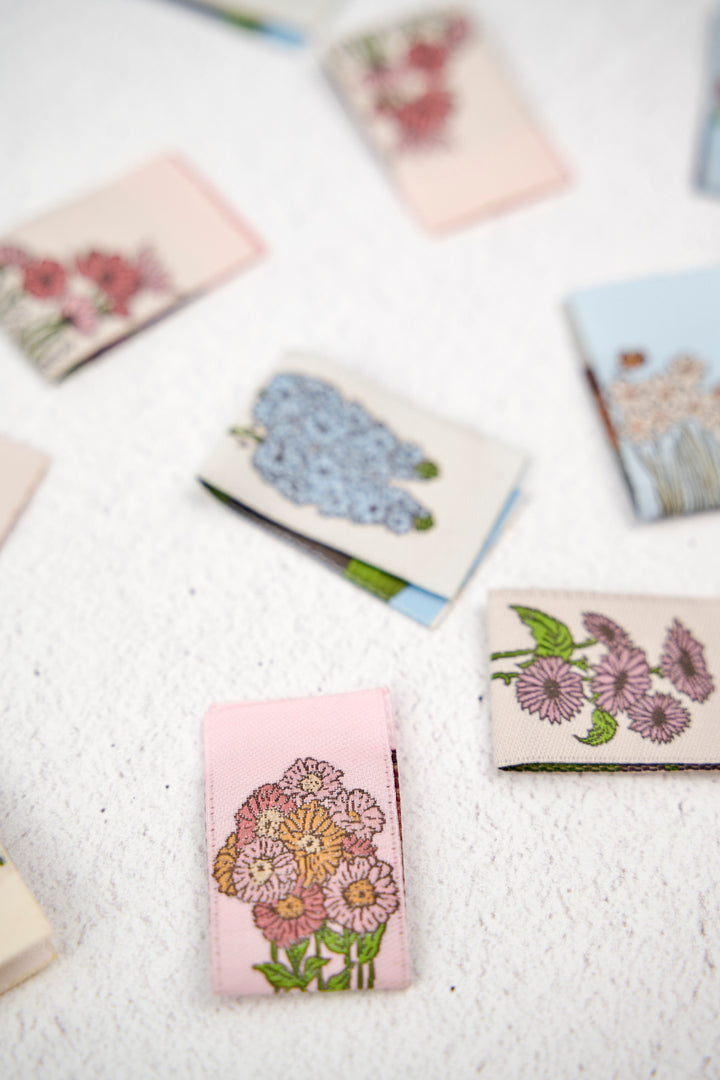 My Secret Garden - Woven Label Pack - 8 PACK