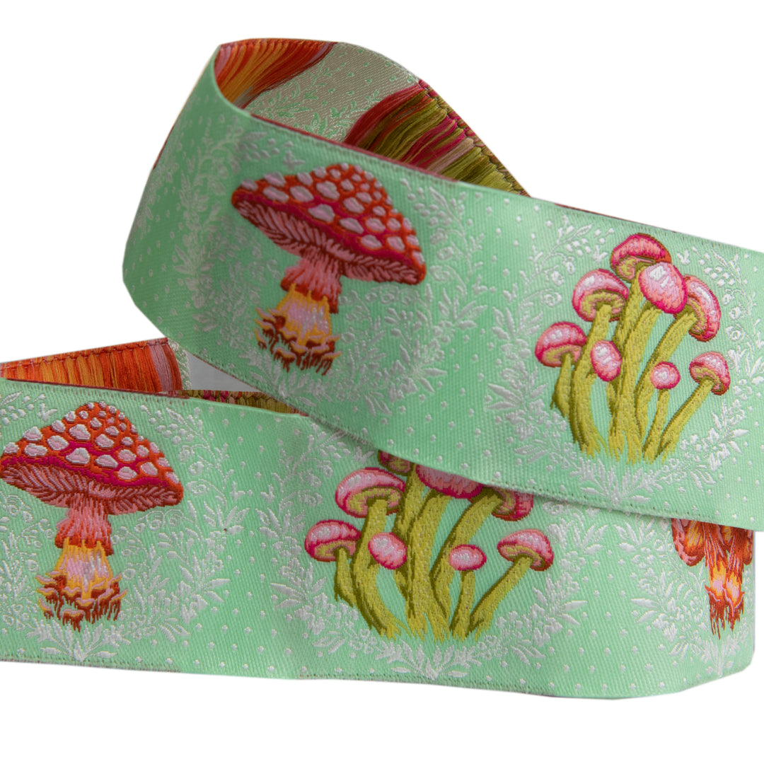 Down to Earth - Morel Support in Afterglow - 1-1/2" width - by Tula Pink - 15 yd spool (Preorder)
