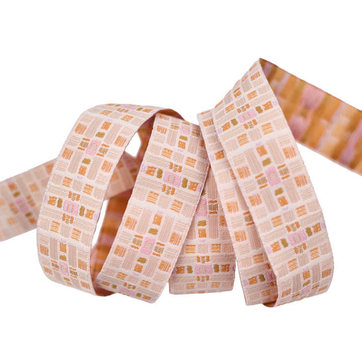 Paradise Garden - Jewel in Jasmine - 7/8" width - by Patty Basemi - 15 Yard Spool
