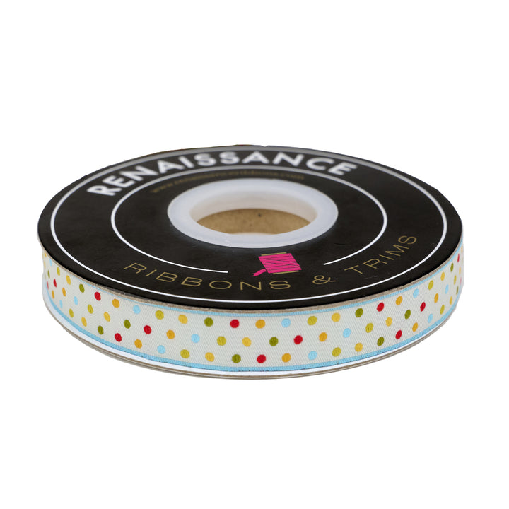 Animal Park Fun - Happy Dots 5/8" - by Stacy Iest Hsu - 15 Yard Spool