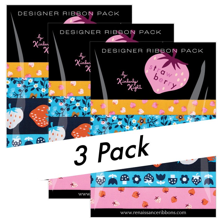 Strawberry - Designer Pack - PRO 3 PACK