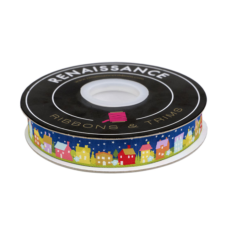 Paper Hamlet - Neighbors 7/8" - by Cathe Holden - 15 Yard Spool