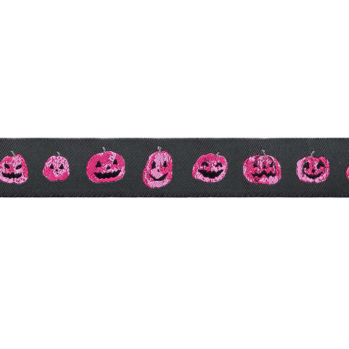 Enshadow - Pumpkin Parade in Dark - 7/8" width - by Katarina Roccella - 15 Yard Spool