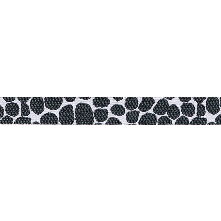 Jumble in Black - 5/8" width - Kaffe Classics 2024 - 15 Yard Spool